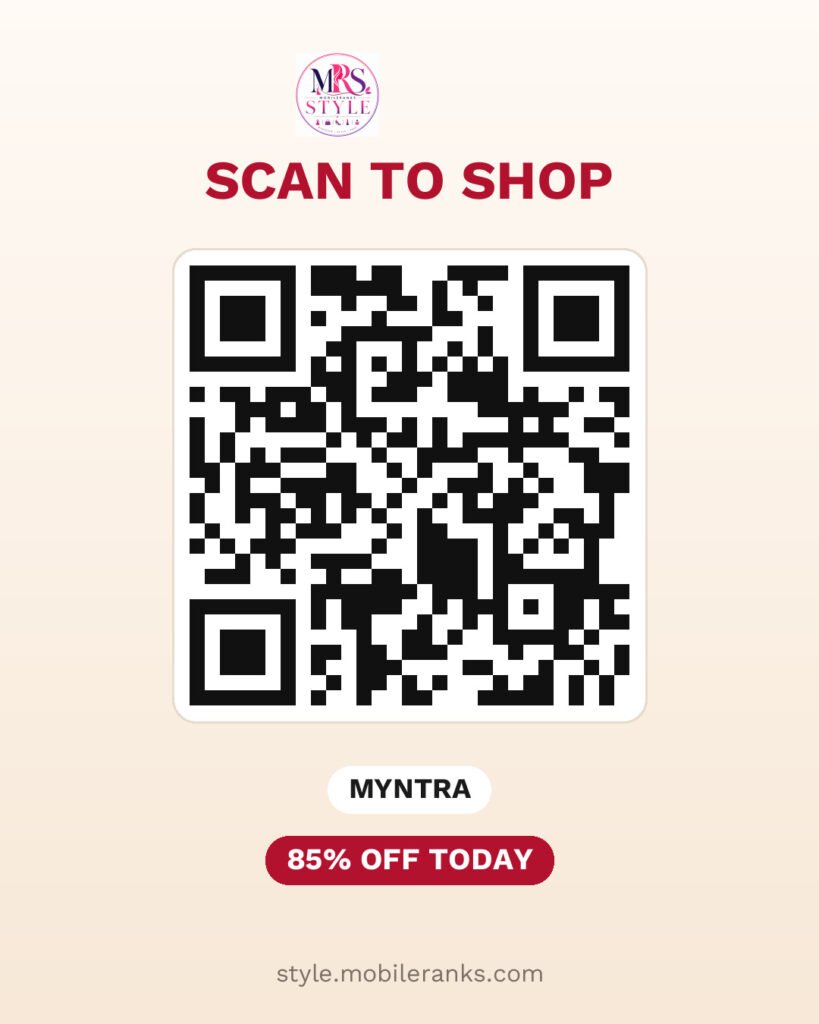 Yoke Design Thread Work A-Line Kurta — Scan to Shop